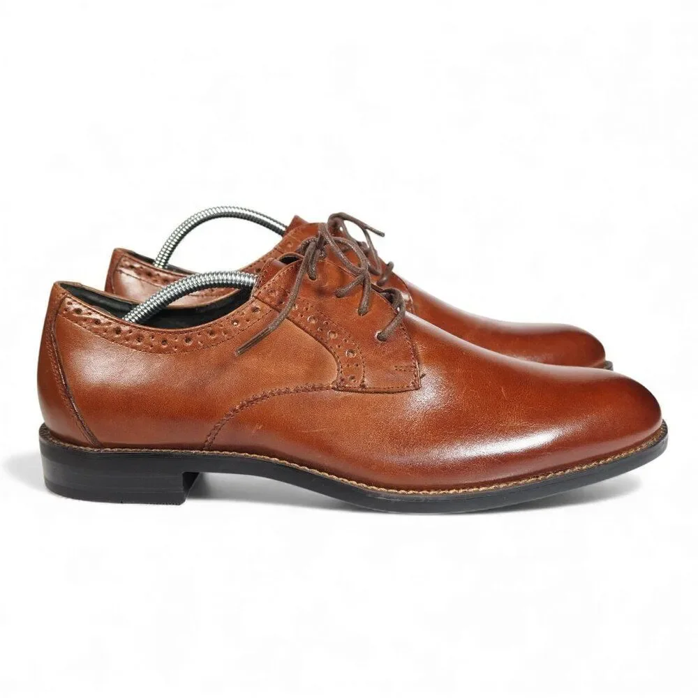 Stacy Adams Dickinson Cap Toe Oxfords Men's 7.5 Tan Brown 24956-221‎